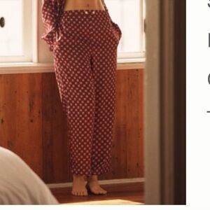 LYREBIRD SILKY SLIM PYJAMA BOTTOMS